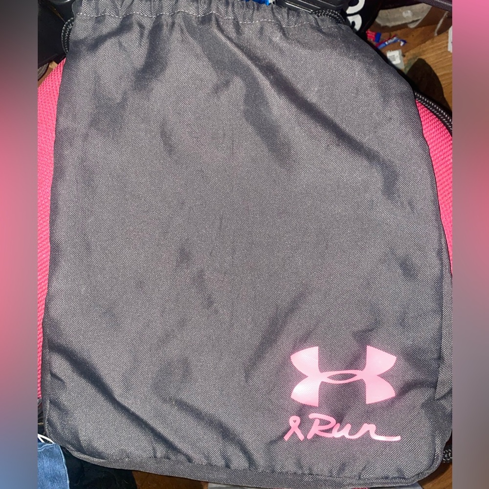 Under Armour Cancer “I RUN” bag